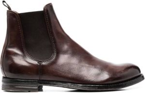 Officine Creative Anatomia leather Chelsea boots Brown