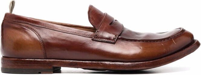 Officine Creative Anatomia penny loafers Brown