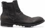 Officine Creative arbus zipped leather boots Grey - Thumbnail 1