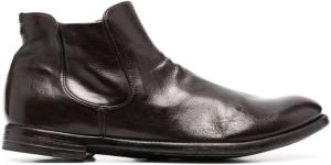 Officine Creative Arc leather ankle boots Brown