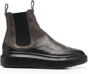 Officine Creative Arran leather boots Green