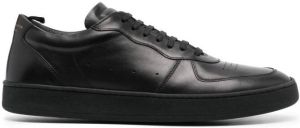 Officine Creative Asset low-top leather sneakers Black