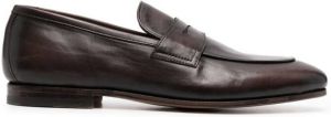 Officine Creative Barona penny leather loafers Brown