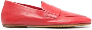 Officine Creative Bessie leather loafers Red