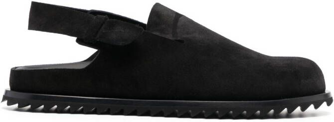Officine Creative buckle-fastening leather sandals Black