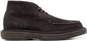 Officine Creative Bullet ankle lace-up boots Brown