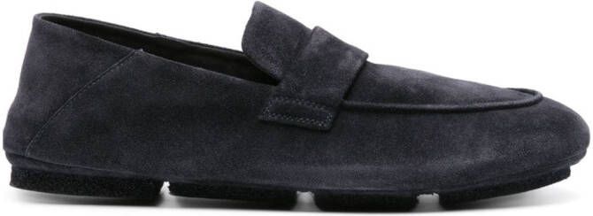 Officine Creative C-SIDE 001 suede loafers Blue