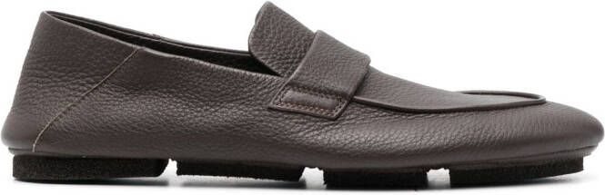 Officine Creative C-Side leather loafers Brown