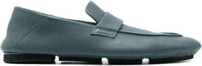 Officine Creative C-Side leather loafers Green