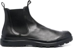 Officine Creative calf leather ankle boots Black