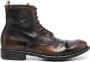 Officine Creative Calixte lace-up boots Brown - Thumbnail 1