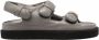 Officine Creative Chora slingback leather sandals Grey - Thumbnail 1