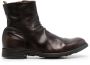 Officine Creative Chronicle 005 leather ankle boots Brown - Thumbnail 1