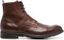 Officine Creative Chronicle zipped leather boots Brown - Thumbnail 1
