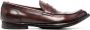 Officine Creative classic polished slip-on loafers Brown - Thumbnail 1