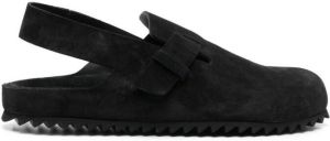 Officine Creative closed-toe slingback sandals Black