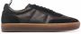 Officine Creative combined leather sneakers Black - Thumbnail 1