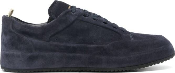 Officine Creative Covered 001 suede sneakers Blue