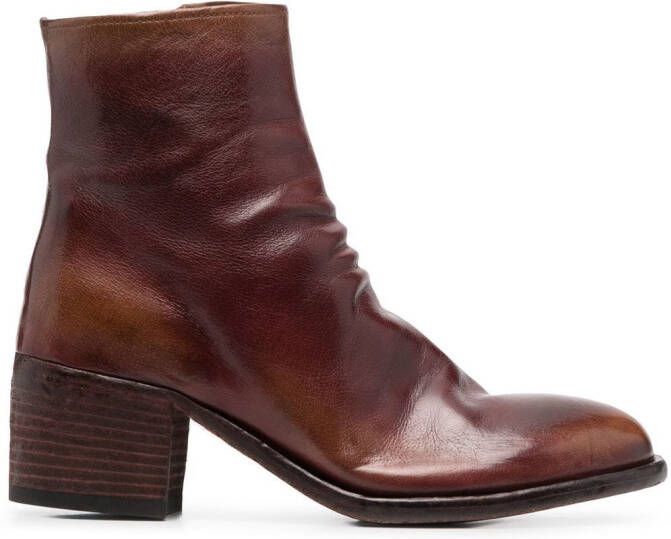 Officine Creative Denner ankle boots Brown