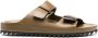 Officine Creative double-strap leather sandals Green - Thumbnail 1