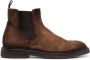Officine Creative Dude Flexi slip-on leather boots Brown - Thumbnail 1
