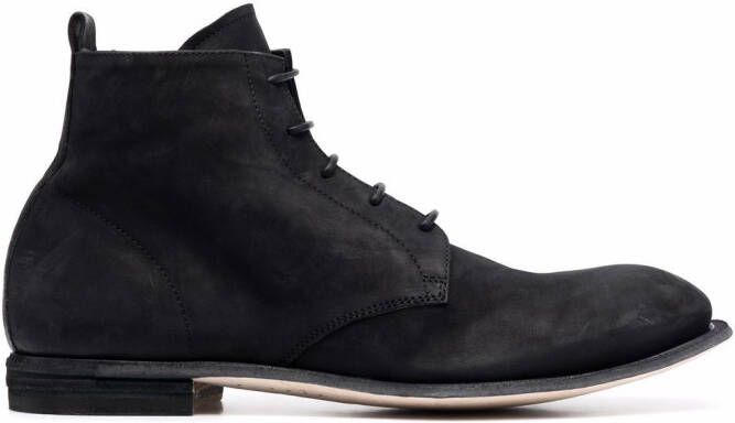 Officine Creative Durga 002 lace-up boots Black