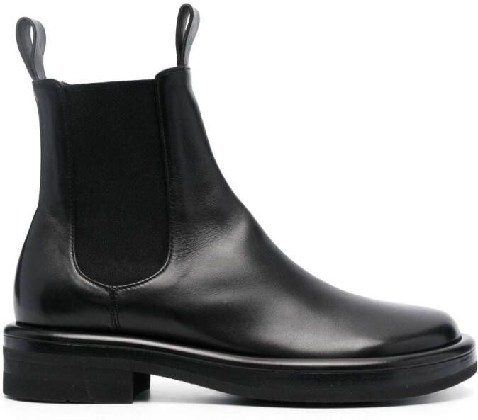 Officine Creative Era 001 leather ankle boots Black