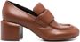 Officine Creative Ethel 001 65mm leather loafers Brown - Thumbnail 1