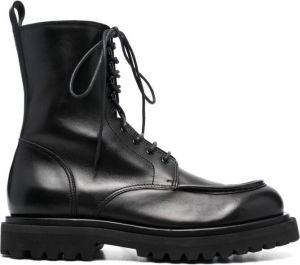 Officine Creative Eventual leather ankle boots Black