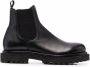 Officine Creative eventual leather boots Black - Thumbnail 1