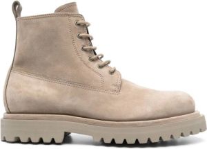 Officine Creative Eventual suede ankle boots Neutrals