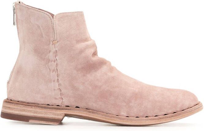 Officine Creative Graphite ankle boots Pink