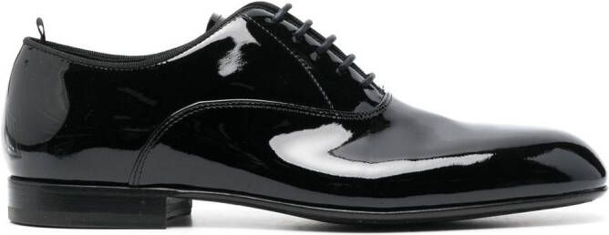 Officine Creative Harvey patent-leather Oxford shoes Black