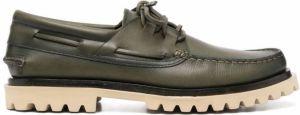 Officine Creative Heritage lace-up shoes Green