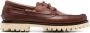 Officine Creative Heritage ridged-sole boat shoes Brown - Thumbnail 1