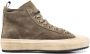 Officine Creative high-top suede sneakers Green - Thumbnail 1