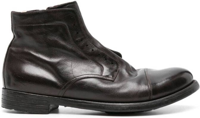 Officine Creative Hive 005 ankle boots Black