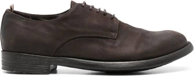 Officine Creative Hive leather derby shoes Brown