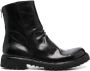Officine Creative Ikonic zip-up leather boots Black - Thumbnail 1