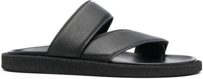 Officine Creative Inner asymmetric sandals Black