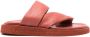 Officine Creative Inner double-strap leather sandals Pink - Thumbnail 1