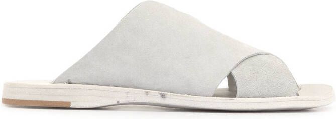 Officine Creative Itaca crossover flat sandals Grey