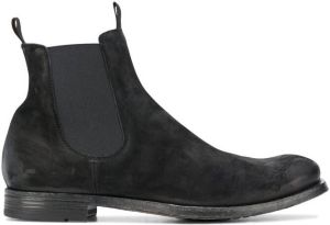 Officine Creative Journal pull-on ankle boots Black