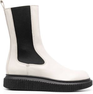 Officine Creative Keisa leather boots Neutrals