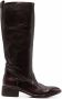 Officine Creative knee-length leather boots Brown - Thumbnail 1