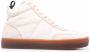 Officine Creative Kombined high-top leather sneakers Neutrals - Thumbnail 1