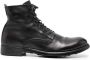 Officine Creative lace-up calf leather boots Black - Thumbnail 1