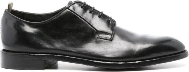 Officine Creative lace-up leather derby shoes Black