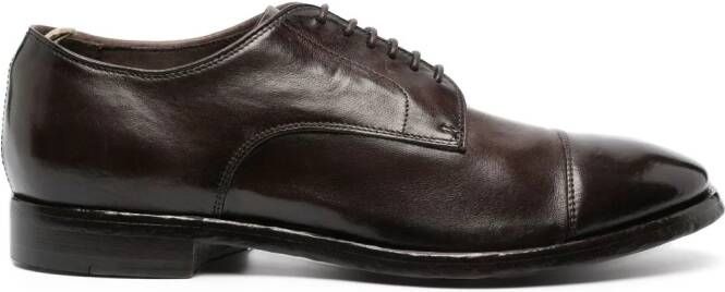 Officine Creative lace-up leather oxford shoes Brown