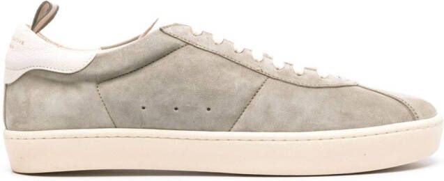 Officine Creative lace-up suede sneakers Neutrals